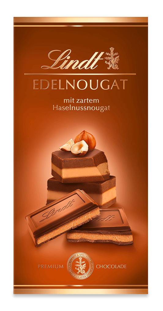 Lindt Nougat Sütlü Çikolata Nougat Dolgulu 100 g