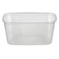 Starpak Verpackungsbecher PP eckig transparent 250 ml – Köşeli Ambalaj Kabı 250ml