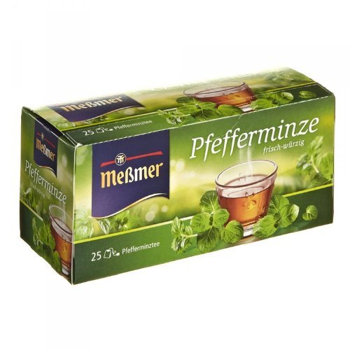 Meßmer Pfefferminze frisch Kräutertee 25 x 2,25 g