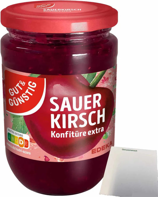 GUT&GÜNSTIG Konfitüre Sauerkirsche 450 g / GUT&GÜNSTIG Vişne Reçeli 450 g
