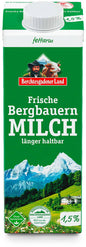 Berchtesgadener Land Länger Frische Milch 1,5% 1 L - Uzun Ömrürlü Yarım Yag Sut 1,5% 1 L
