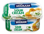 Milram Sour Cream 185 g / Milram Eksi Krema Otlu Baharatli 185 g