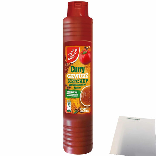 GUT&GÜNSTIG Curry-Gewürz-Ketchup 875 ml / Köri Baharatlı Ketçap 875 ml