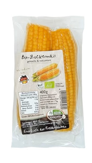 EDEKA Bio Zuckermais gekocht vakuumiert 400 g