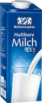 Weihenstephan H-Milch 3,5% 1 l / Weihenstephan Uzun Ömürlü Süt %3,5 1 l
