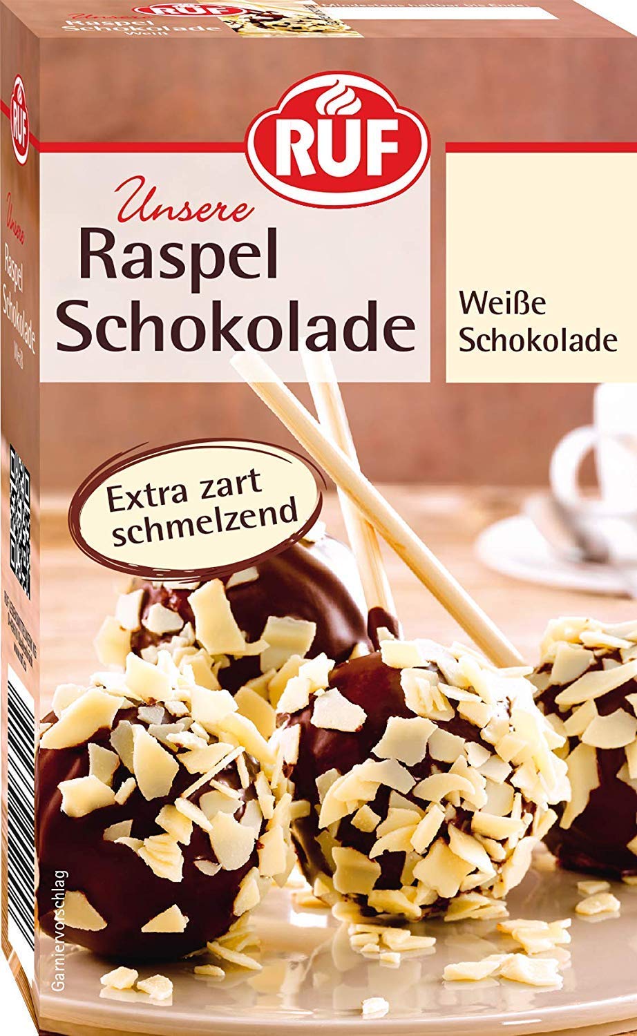 RUF Raspel-Schokolade weiss 100 g / RUF Beyaz Rendelenmis Cikolata 100 g