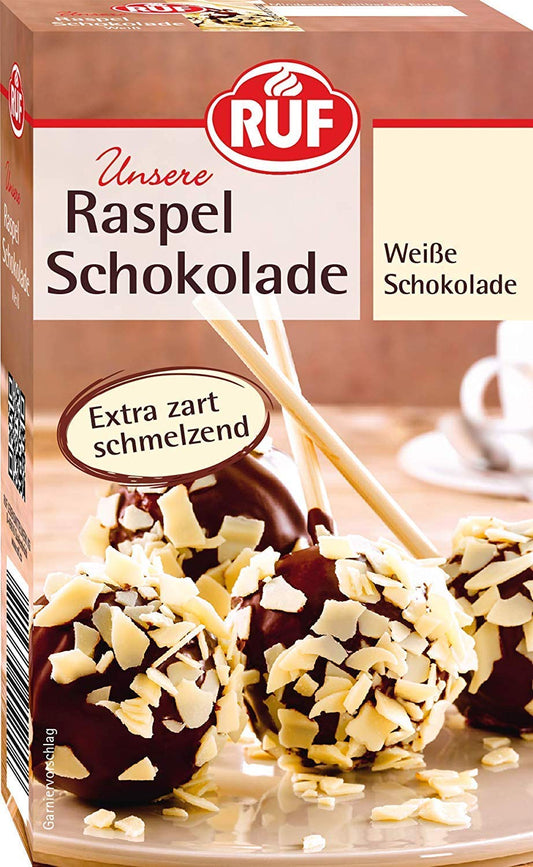 RUF Raspel-Schokolade weiss 100 g / RUF Beyaz Rendelenmis Cikolata 100 g