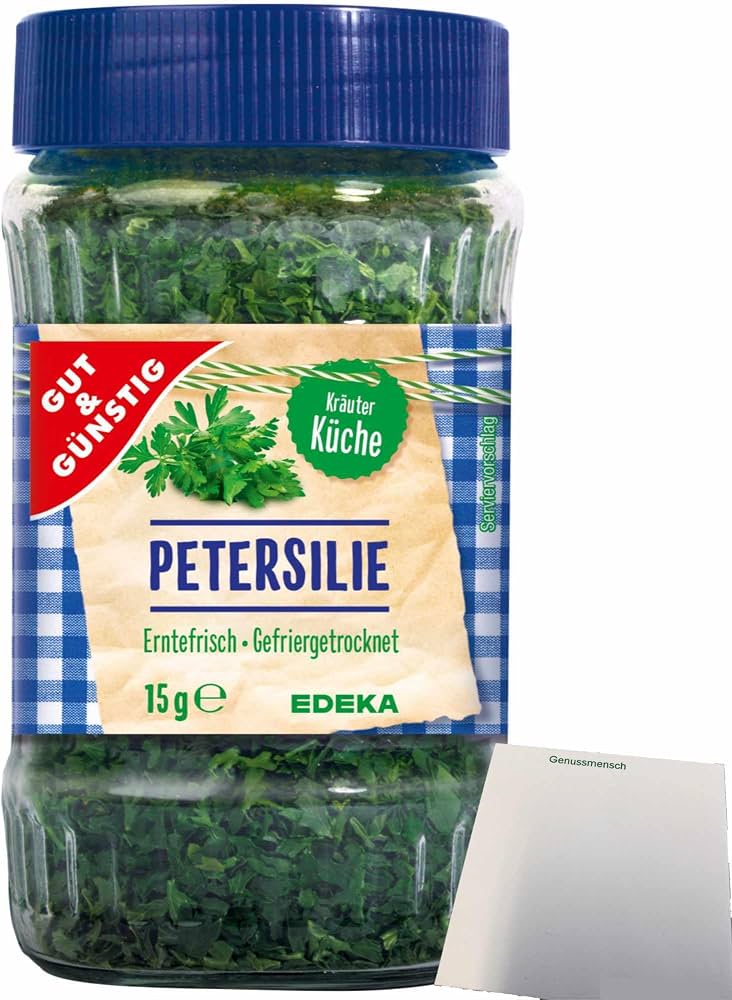 GUT&GÜNSTIG Petersilie gefriergetrocknet 15 g / GUT&GÜNSTIG Dondurarak Kurutulmuş Maydanoz 15 g