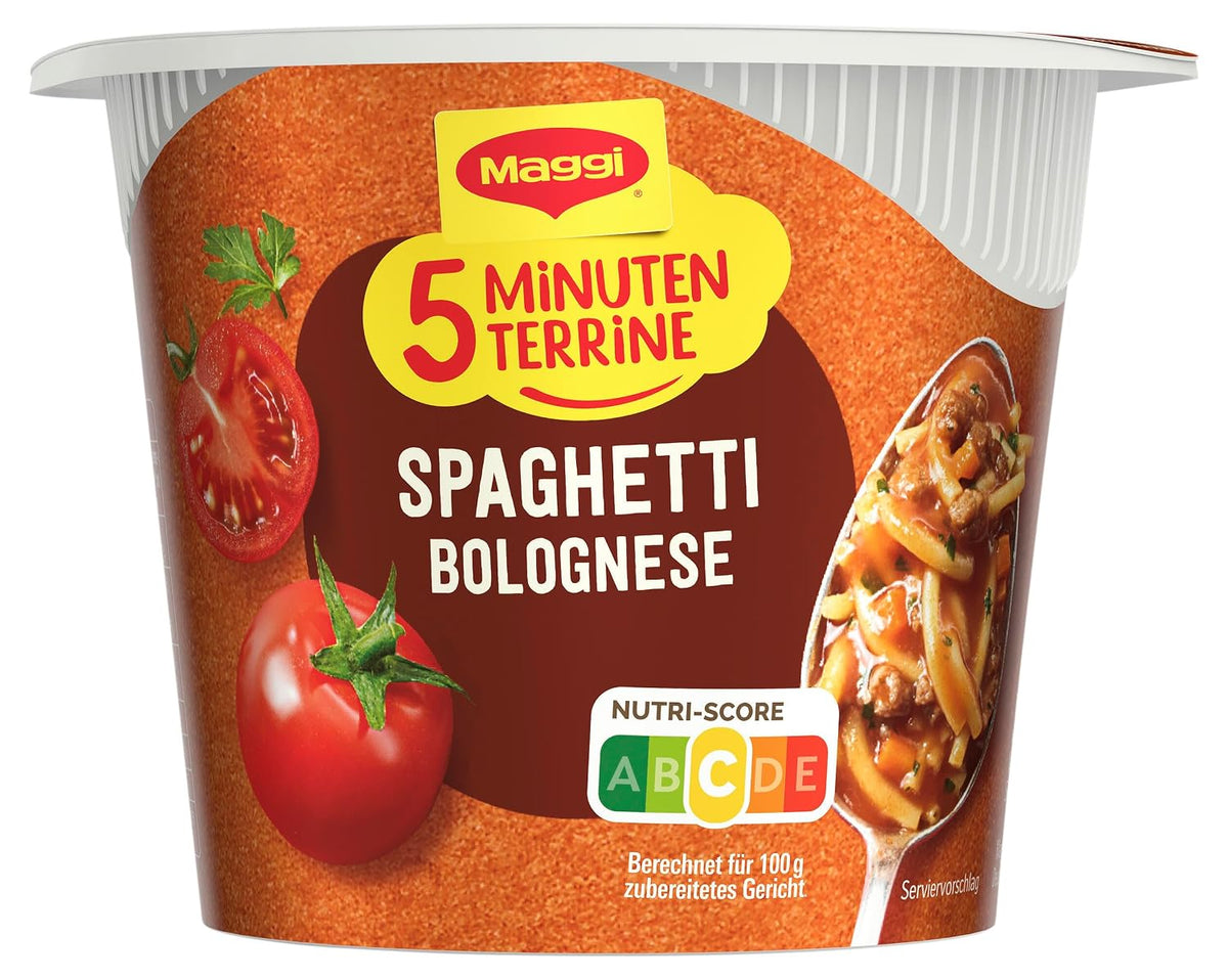 Maggi 5 Minuten Terrine Spaghetti Bolognese 60 g