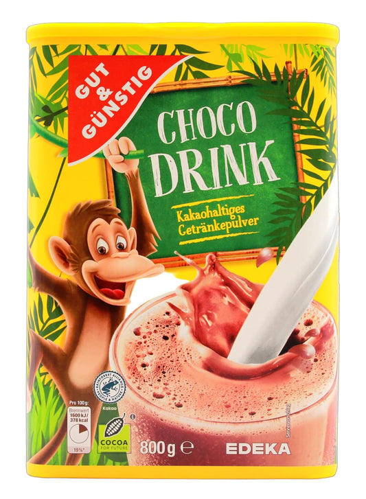 GUT&GÜNSTIG Choco Drink 800 g - Çikolatalı İçecek Tozu 800 g