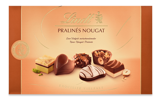 Lindt Pralinen Nougat Geschenkbox 200 g