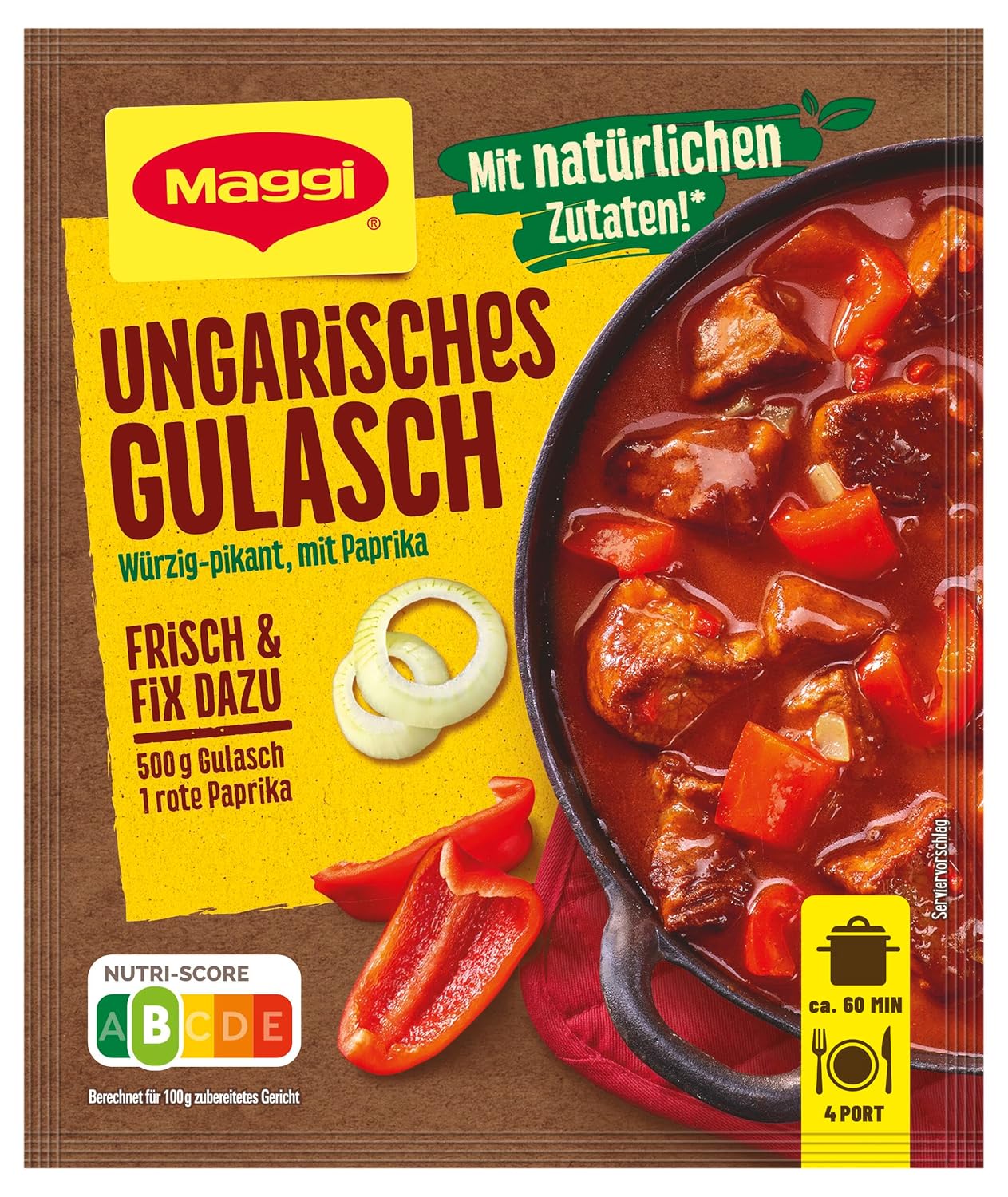Maggi Fix Ungarisches Gulasch Gewürzmischung 56 g