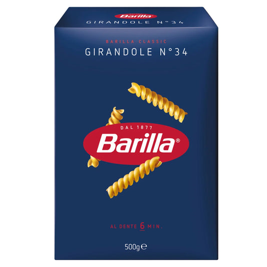 Barilla Girandole 500 g - Girandole Makarna 500 g