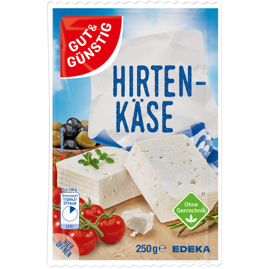 GUT&GÜNSTIG Hirtenkäse 45% 250 g / Çoban Peyniri %45 250 g
