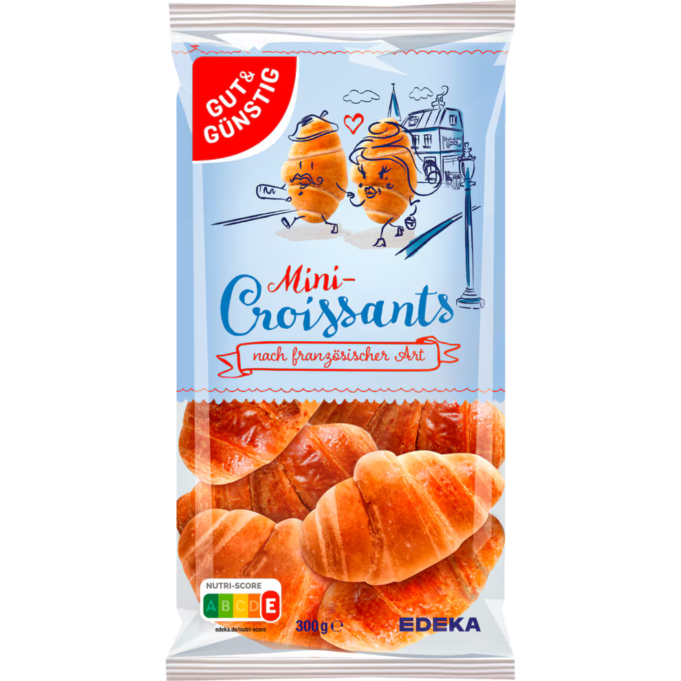 GUT&GÜNSTIG Mini-Croissants 300 g / GUT&GÜNSTIG Mini Kruvasan 300 g