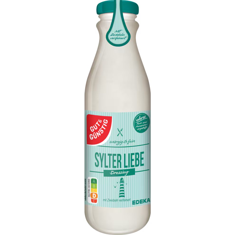 GUT&GÜNSTIG Salatdressing Sylter Liebe 500 ml / GUT&GÜNSTIG Sylter Liebe Salata Sosu 500 ml