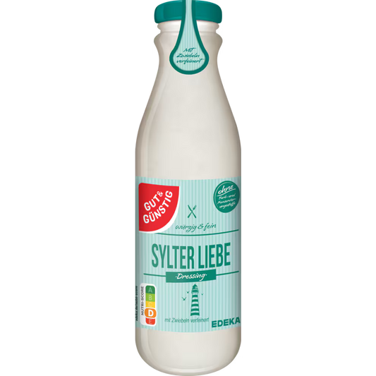 GUT&GÜNSTIG Salatdressing Sylter Liebe 500 ml / GUT&GÜNSTIG Sylter Liebe Salata Sosu 500 ml