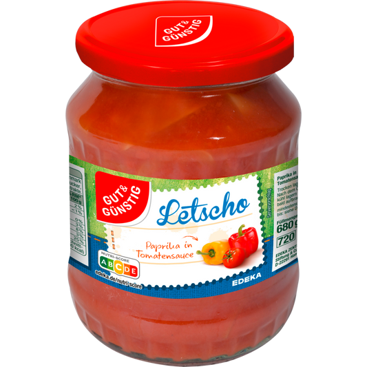 GUT&GÜNSTIG Letscho 680 g / GUT&GÜNSTIG Letscho Domatesli Biber Güveci 680 g