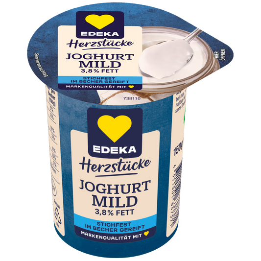 EDEKA Herzstücke Joghurt mild 3,8% 150 g