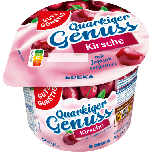 GUT&GÜNSTIG Quarkiger Genuss 3 Sorten 500 g / GUT&GÜNSTIG Quark Lezzeti 3 Çeşit 500 g
