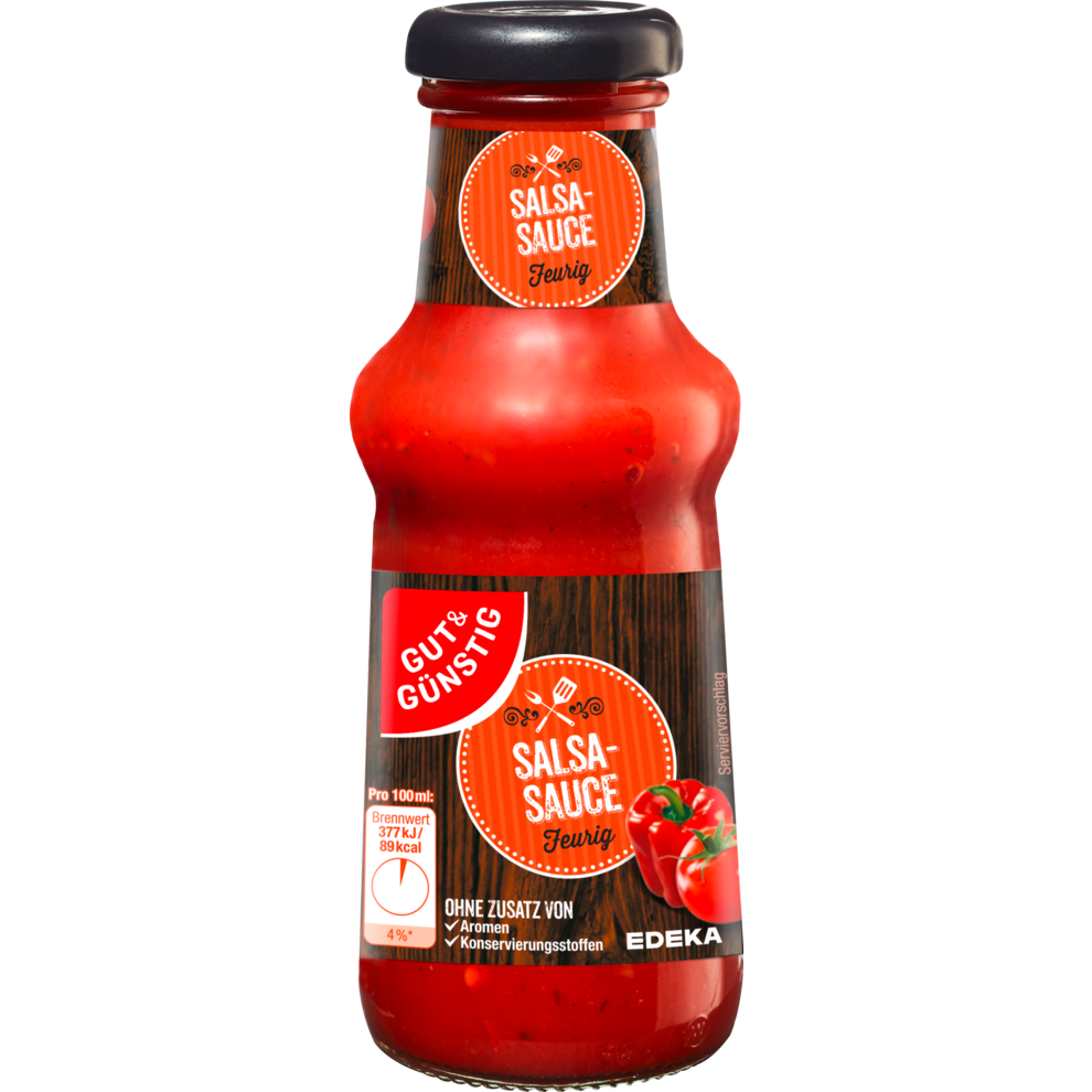 GUT&GÜNSTIG Salsa-Sauce 250 ml / GUT&GÜNSTIG Salsa Sosu 250 ml