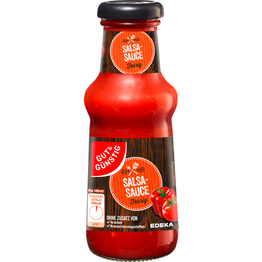 GUT&GÜNSTIG Salsa-Sauce 250 ml / GUT&GÜNSTIG Salsa Sosu 250 ml