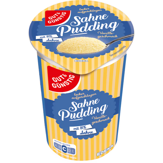 GUT&GÜNSTIG Sahnepudding Vanille 200 g / GUT&GÜNSTIG Vanilyalı Kremalı Puding 200 g