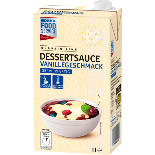 EDEKA Foodservice Classic Dessertsauce Vanille 1 l