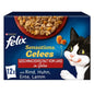 Felix So gut wie es aussieht Geschmacksvielfalt vom Land 12x85 g – Kırsal Lezzet Çeşitliliği Kedi Maması 12x85 g