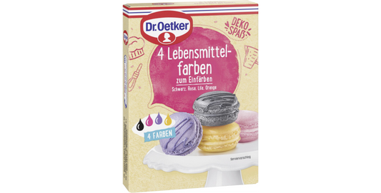Dr. Oetker Lebensmittelfarben 4 ST 80 g