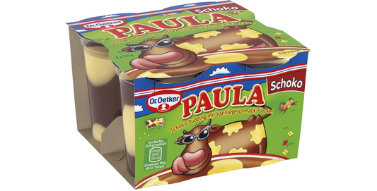 Dr. Oetker Paula Schokoladenpudding mit Vanille 4 x 125 g