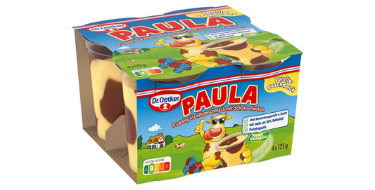 Dr. Oetker Paula Vanillepudding mit Schokolade 4 x 125 g