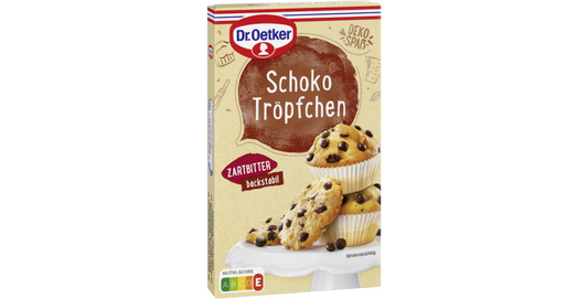 Dr. Oetker Schoko-Tröpfchen Zartbitter 75 g