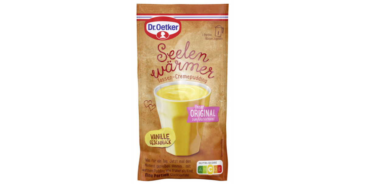 Dr. Oetker Seelenwärmer Trinkpudding Vanille 58 g
