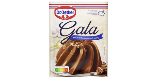 Dr. Oetker Gala Schokolade Puddingpulver 2 x 500 ml / 100 g
