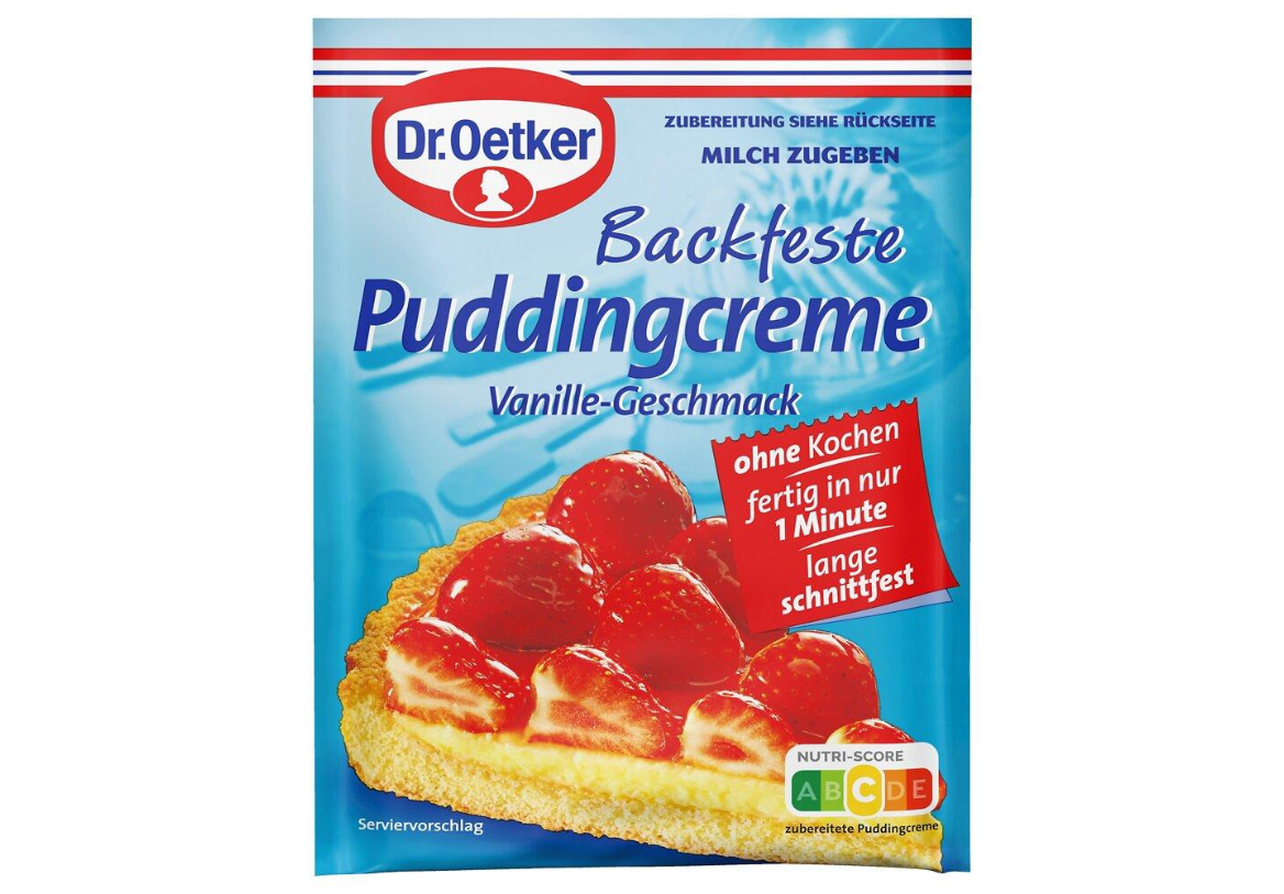Dr. Oetker Backfeste Puddingcreme 35 g - Firinca Dayanikli Puding Kremi Vanilyali 35 g