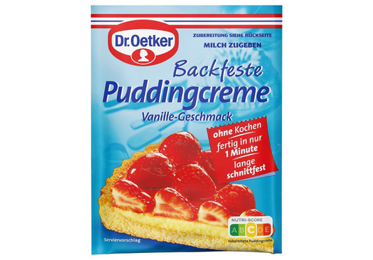 Dr. Oetker Backfeste Puddingcreme 35 g - Firinca Dayanikli Puding Kremi Vanilyali 35 g