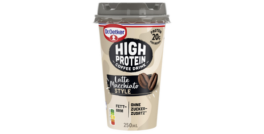 Dr. Oetker High Protein Coffee Caramel Macchiato 250 ml