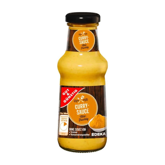 GUT&GÜNSTIG Curry-Sauce 250 ml / Köri Sosu 250 ml