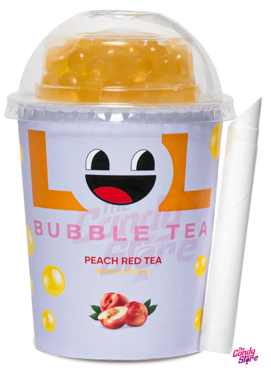 Lol Red Bubble Tea Peach 355 ml