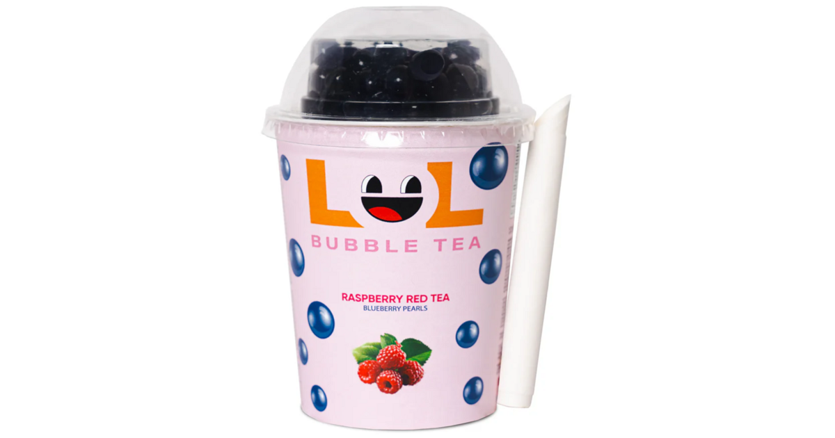Lol Red Bubble Tea Raspberry 355 ml