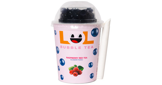 Lol Red Bubble Tea Raspberry 355 ml