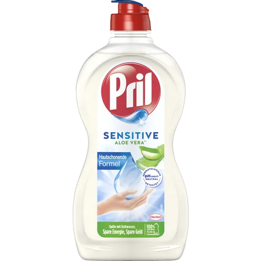 Pril Spuelmittel Sensitive Aloe Vera 450 ml - Hassas Aloe Veralı El Bulasik Deterjani 450 ml