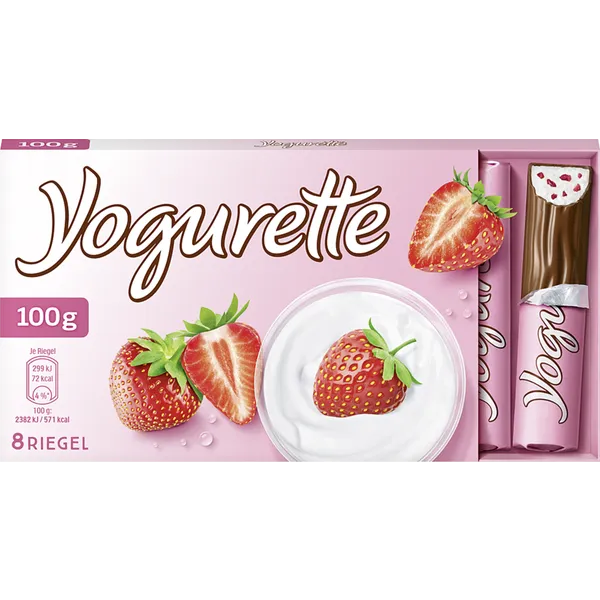 Yogurette Erdbeere 100 g / Yogurette Çilekli 100 g