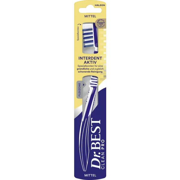 Dr. Best Zahnbuerste Interdental Aktiv mittel - Interdental Orta Sertlikte Dis Fircasi