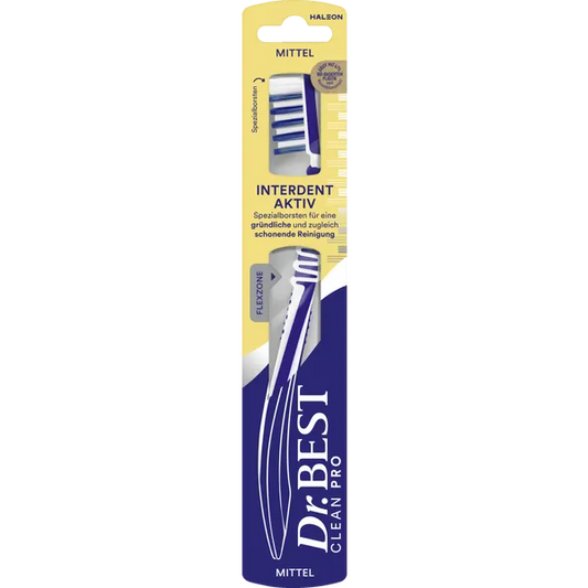 Dr. Best Zahnbuerste Interdental Aktiv mittel - Interdental Orta Sertlikte Dis Fircasi