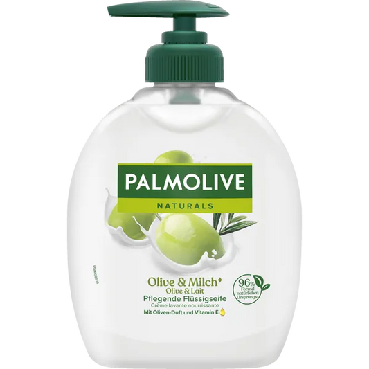 Palmolive Fluessigseife Olive & Feuchtigkeitsmilch 300 ml - Zeytinli Nemlendirici Sivi Sabun 300 ml
