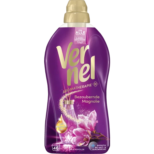 Vernel Weichspüler Bezaubernde Magnolie 46 WL 1,012 L - Manolya Çiçeği Çamaşır Yumuşatıcı 46 YL 1,012 L