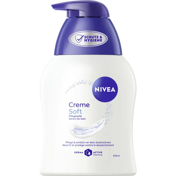 NIVEA Pflegeseife Creme Soft 250 ml - Nemlendirici Bakim Sabunu 250 ml
