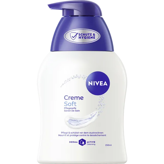 NIVEA Pflegeseife Creme Soft 250 ml - Nemlendirici Bakim Sabunu 250 ml